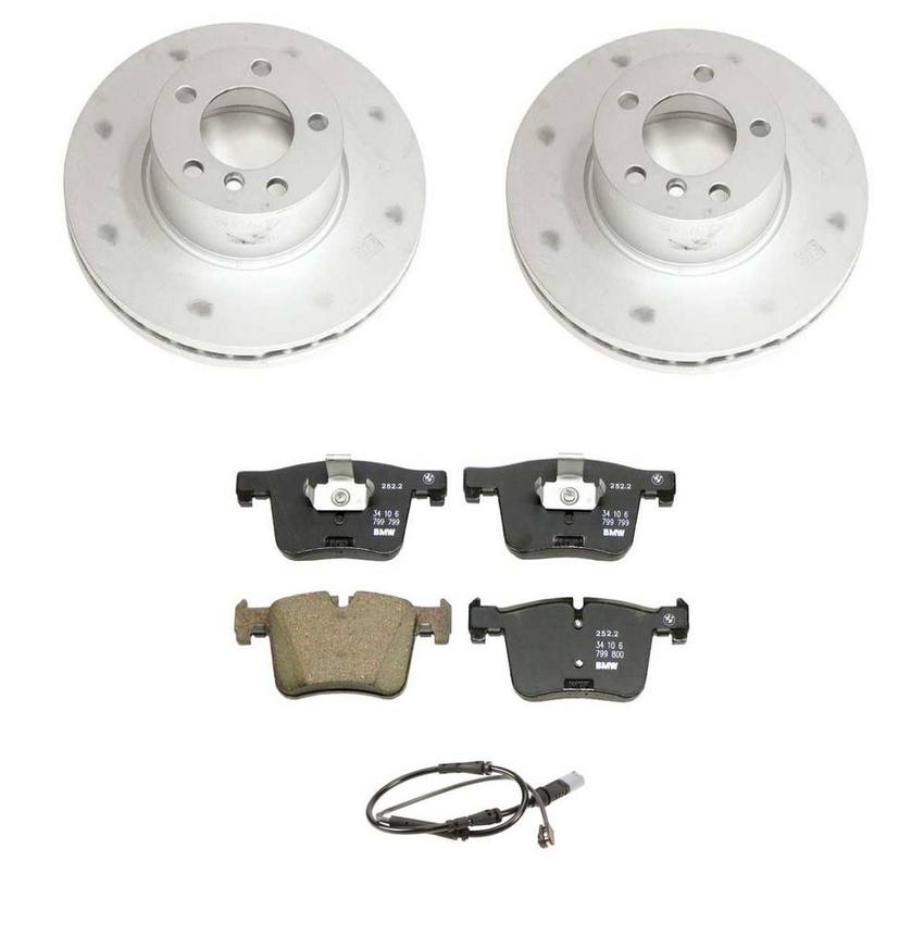 Genuine BMW Brake Kit - Pads and Rotors Front (312mm)